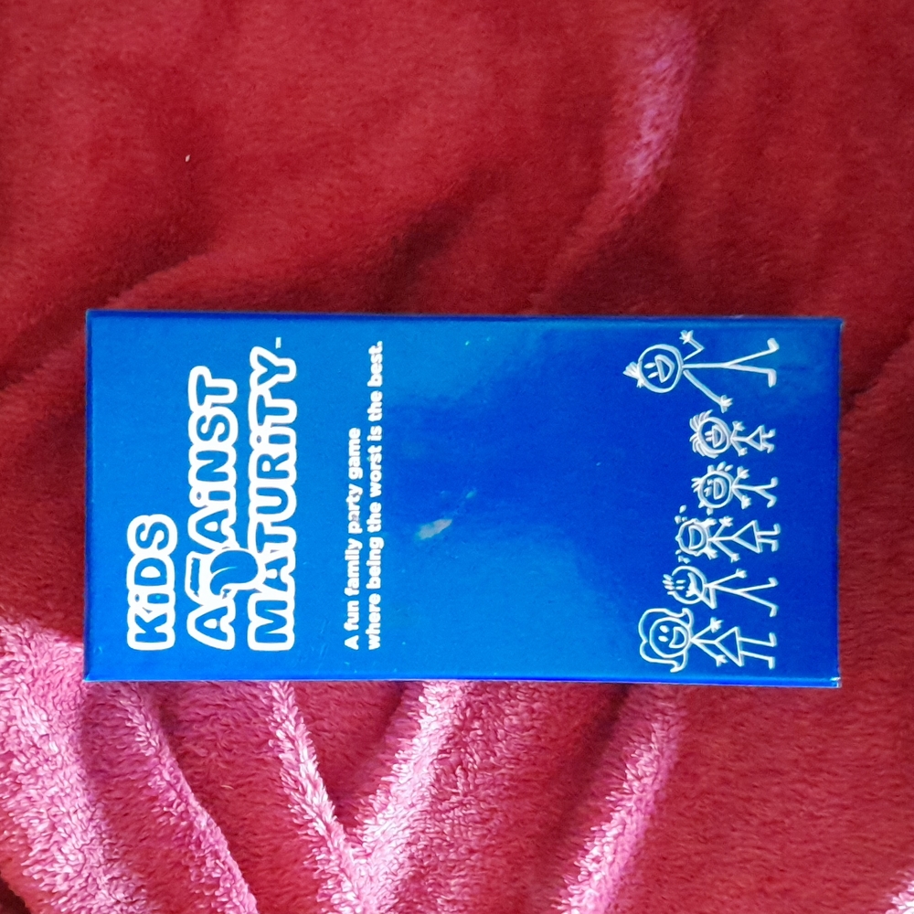 Kids against maturity card game